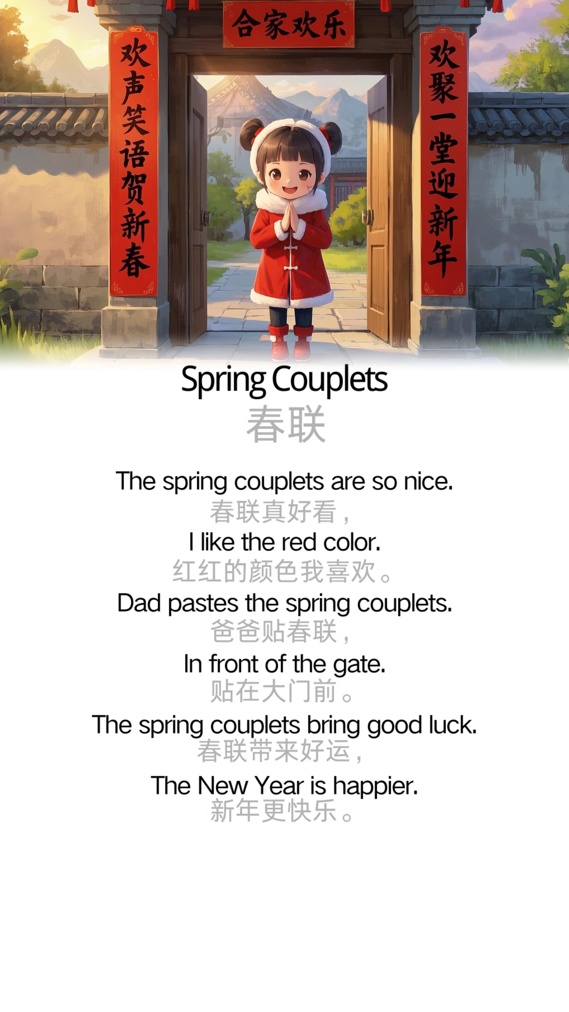 Spring Couplets 春联