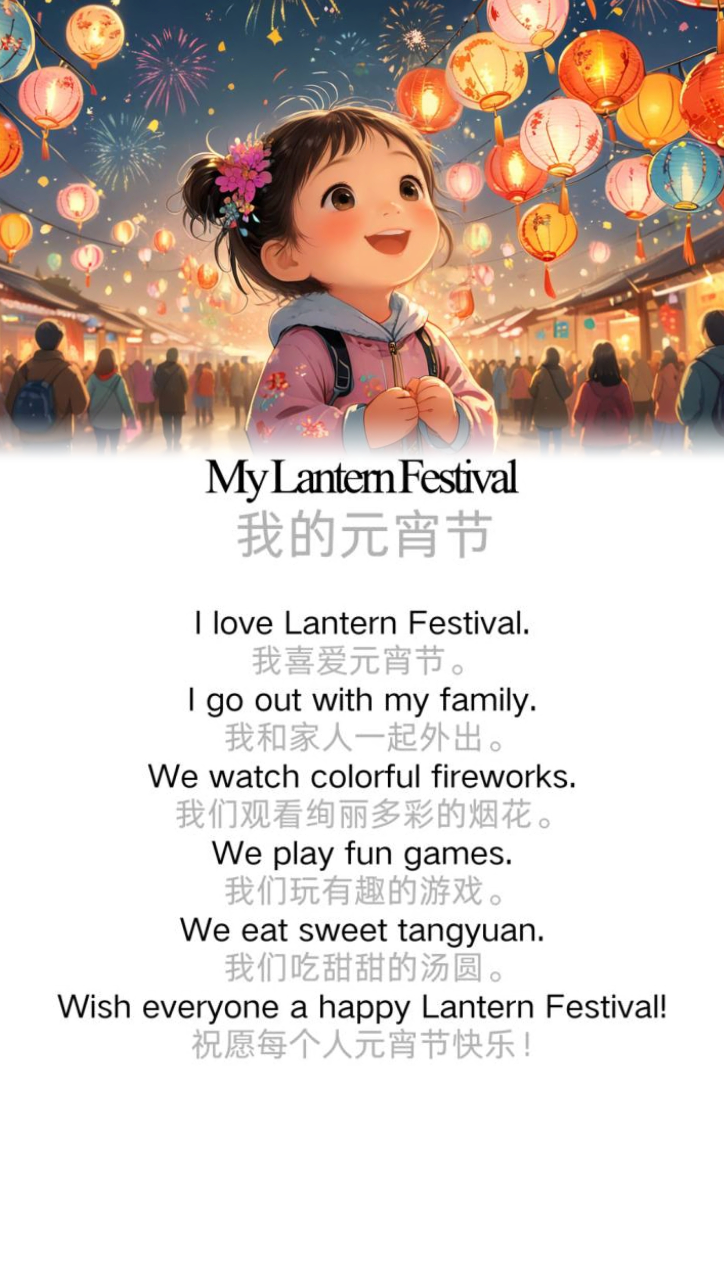 My Lantern Festival 我的元宵节