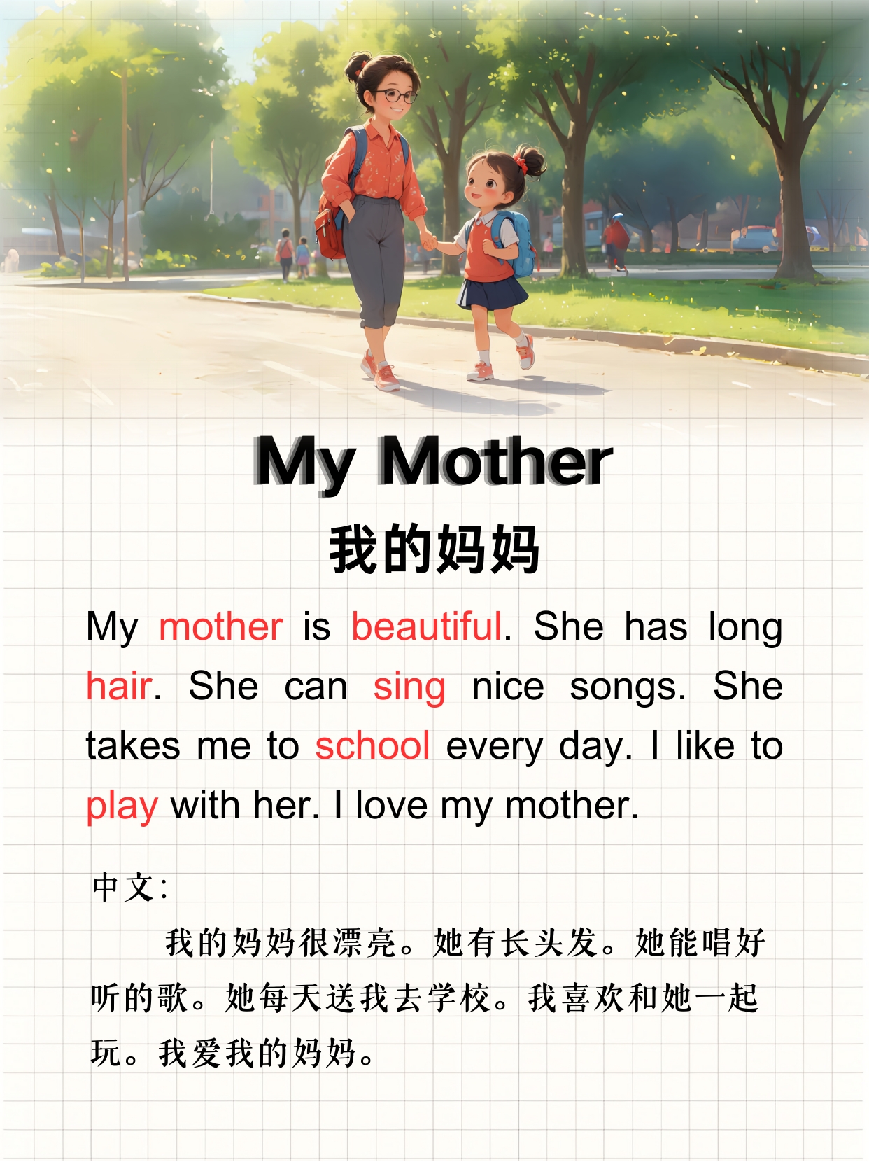 My Mother 我的妈妈