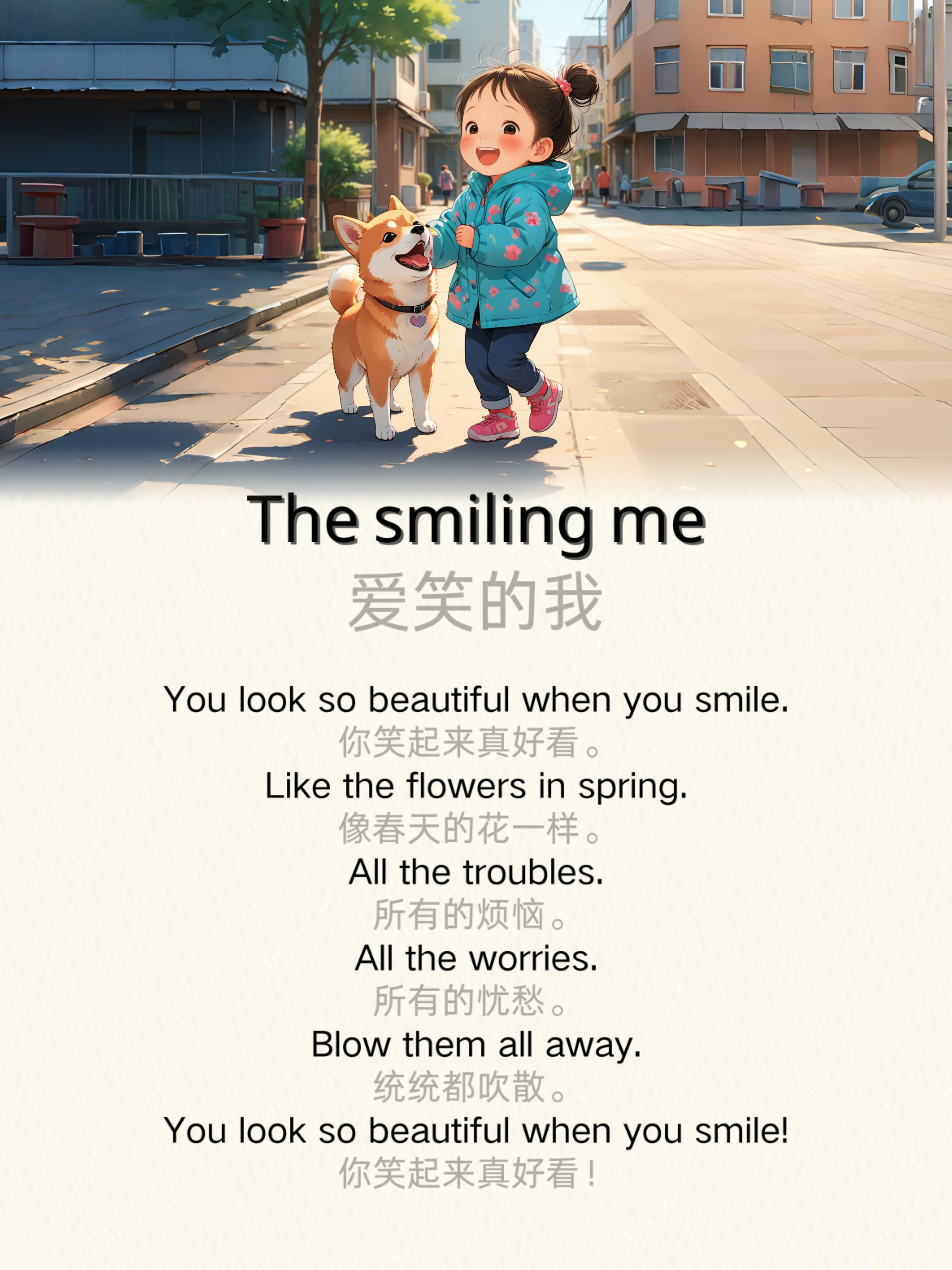 The smiling me 微笑的我