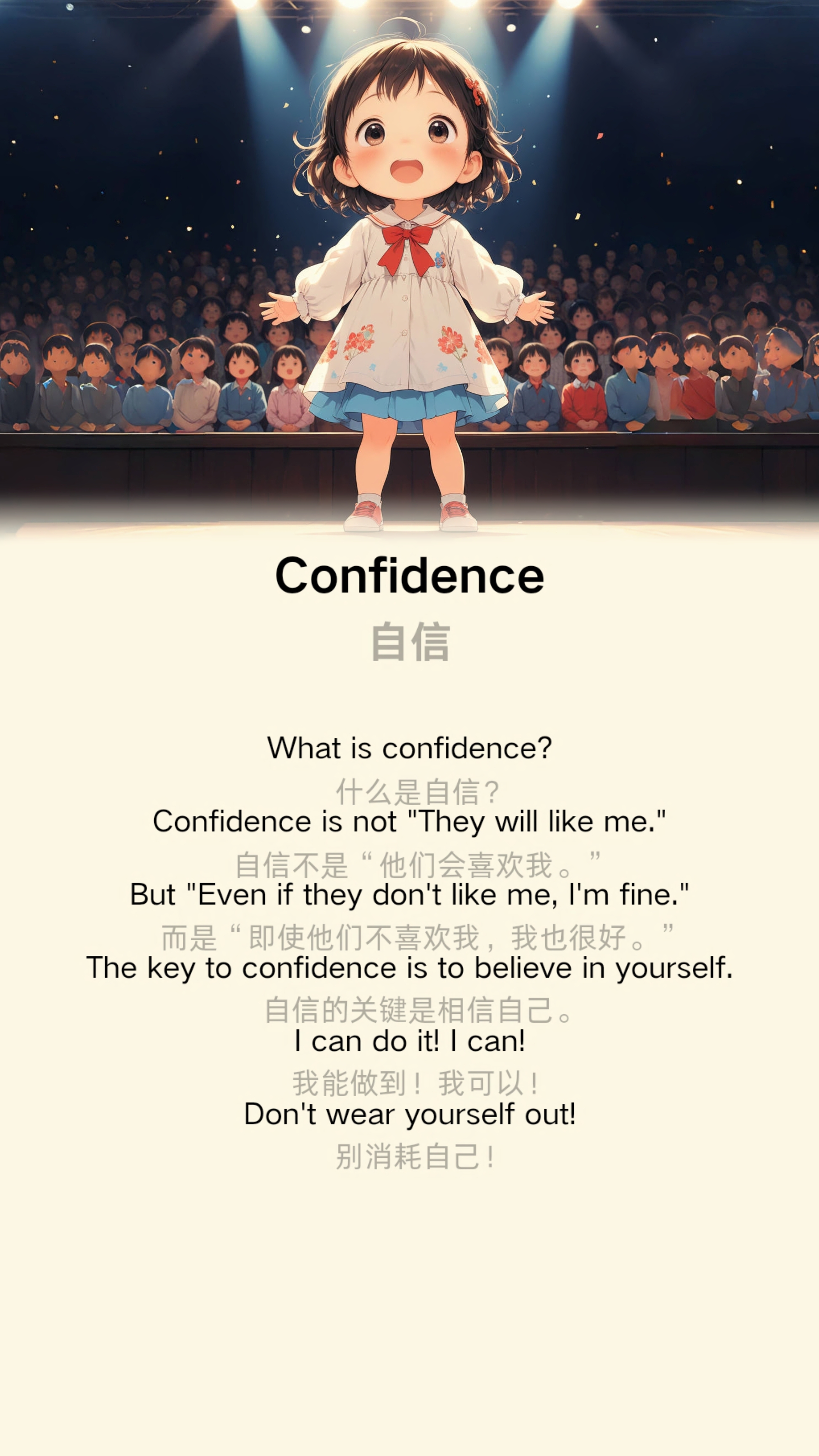 Confidence 自信