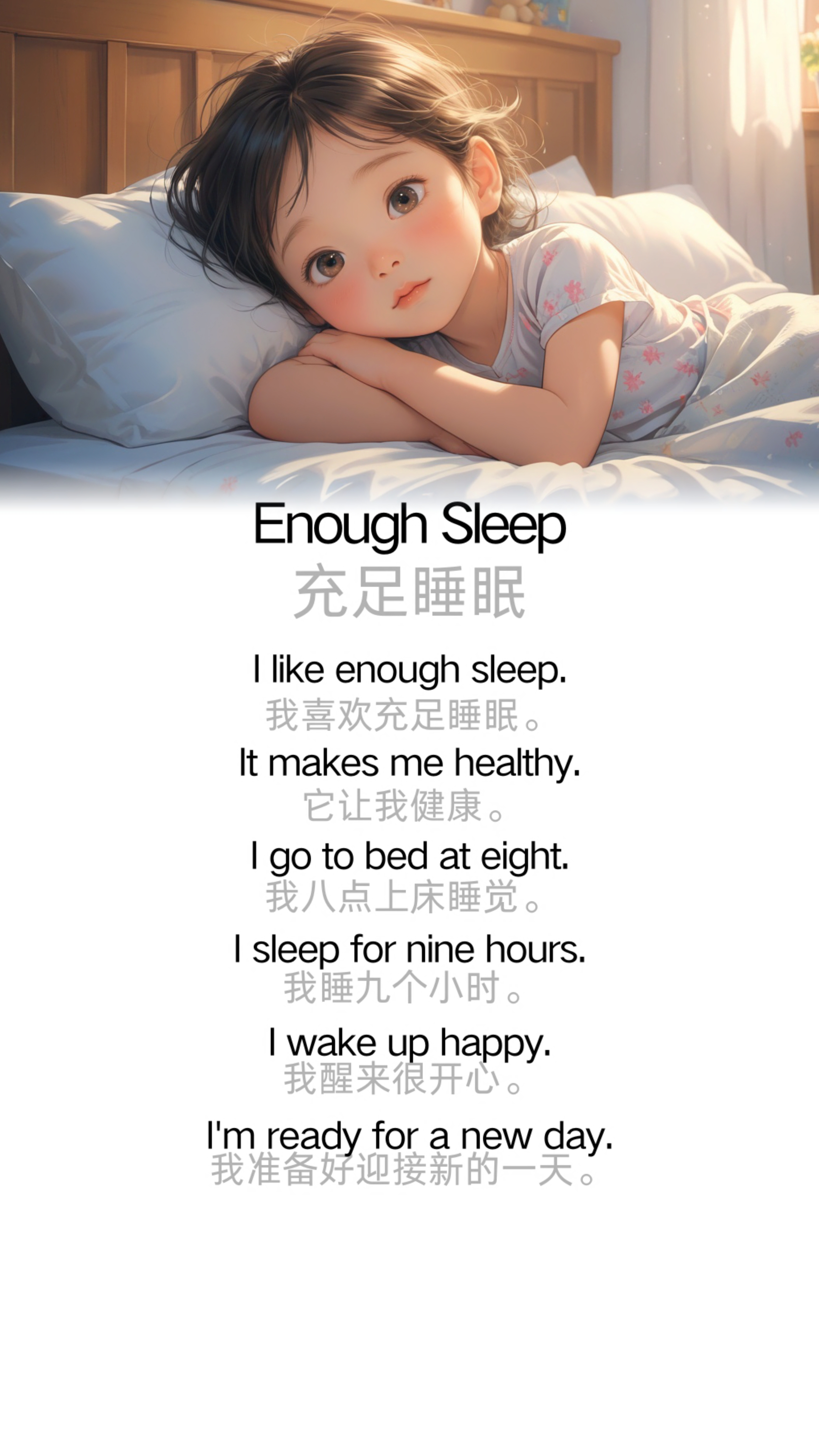 Enough Sleep 充足睡眠