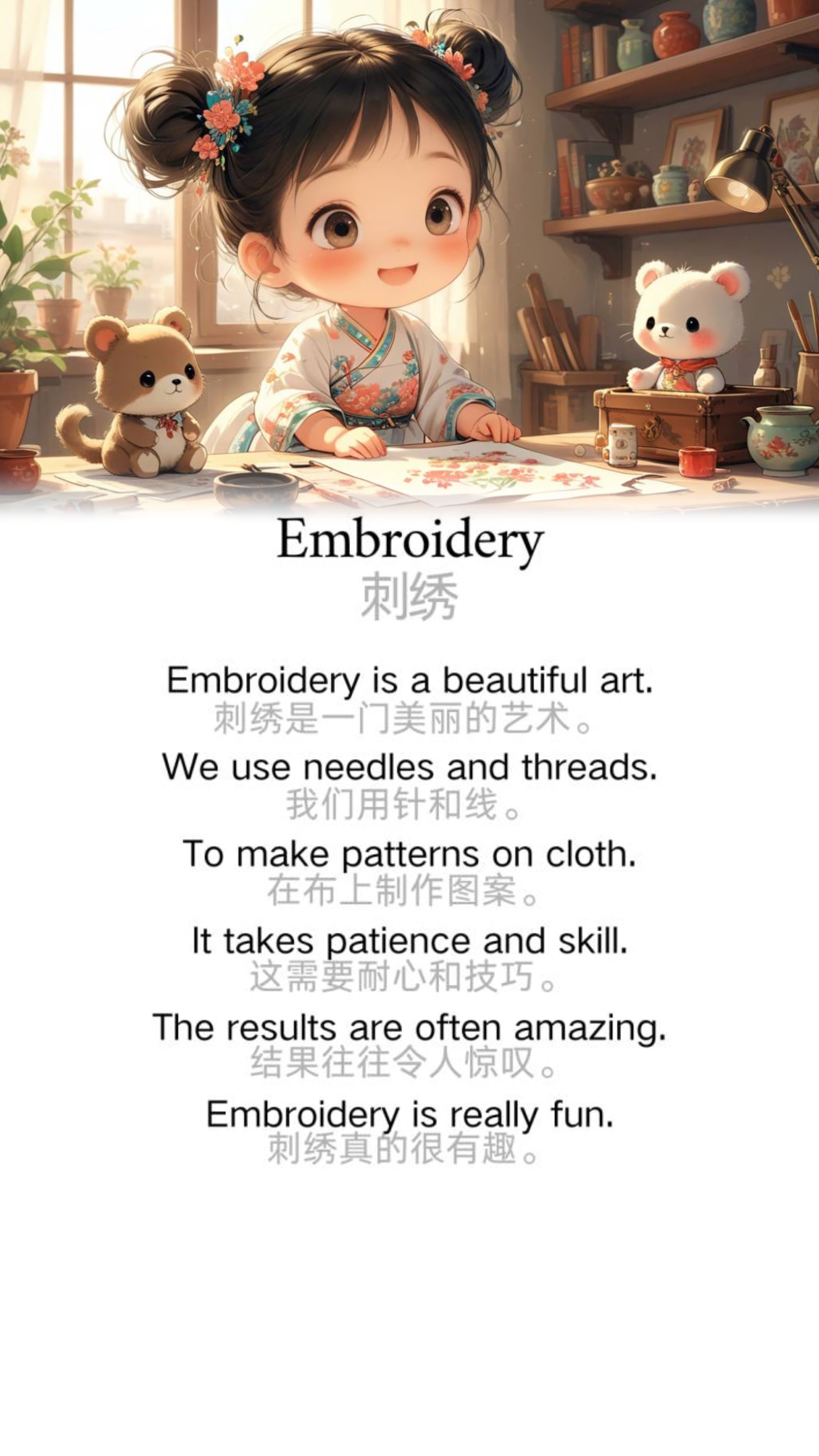 Embroidery 刺绣