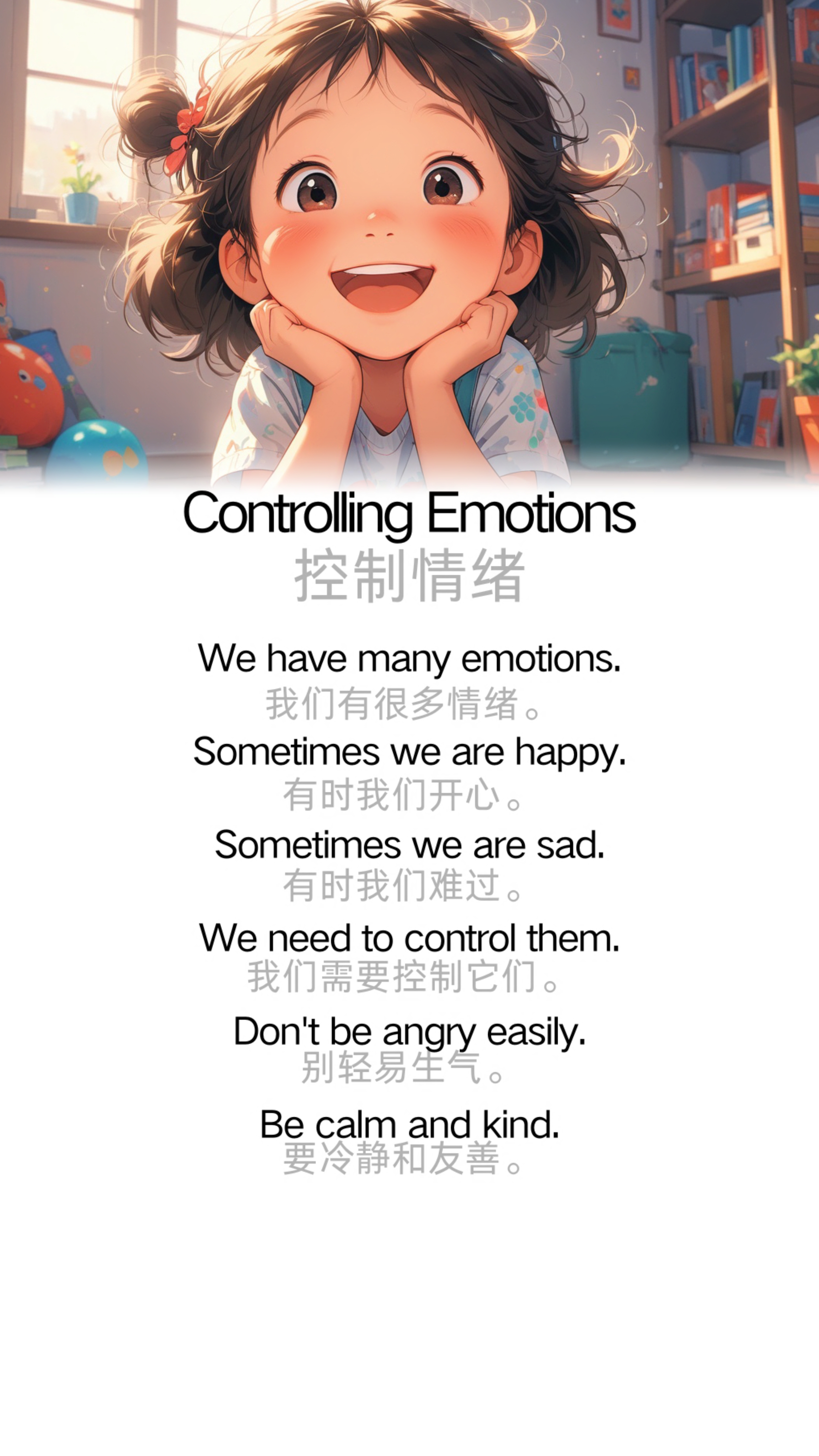Controling Emotions 控制情绪